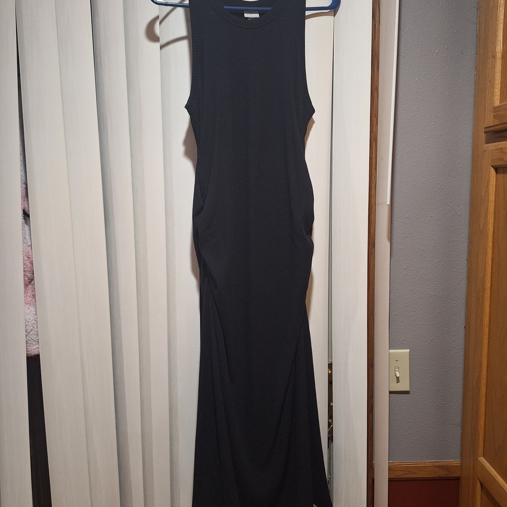 a new day Black Sleeveless Maxi Dress